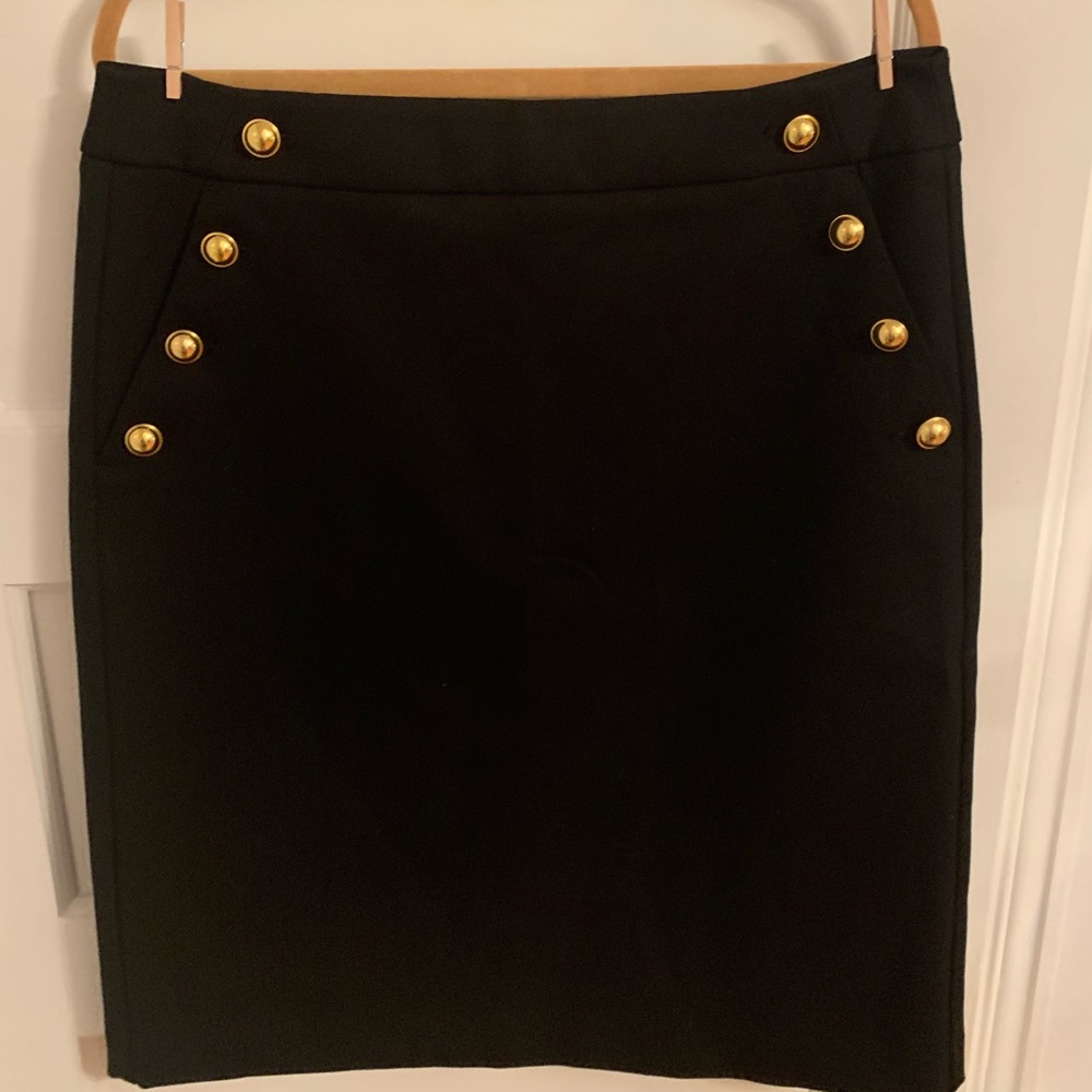LOFT military skirt
